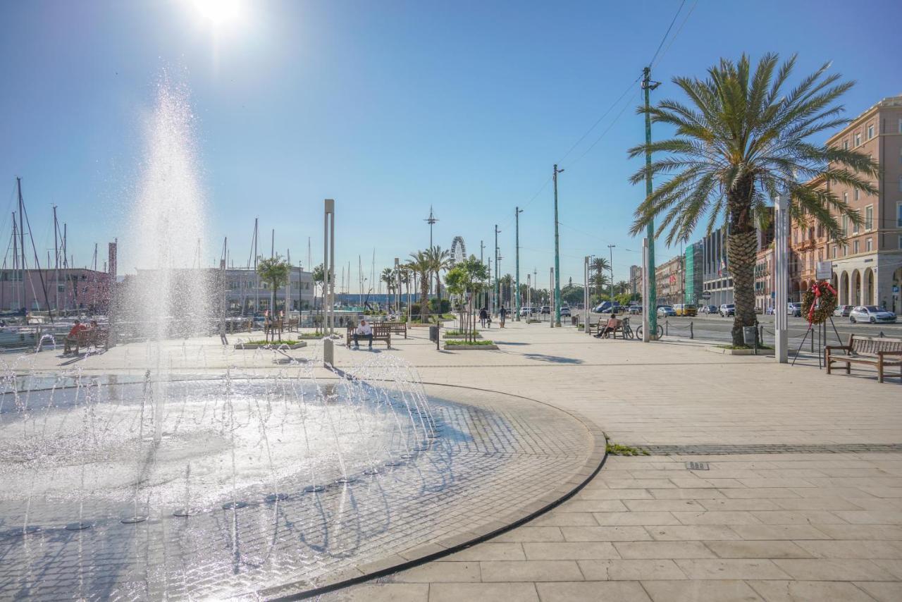 Le Scale Sul Porto . Marina Centro Storico. Ac Apartman Cagliari Kültér fotó