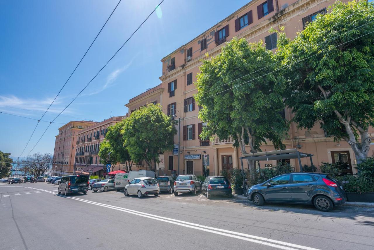 Le Scale Sul Porto . Marina Centro Storico. Ac Apartman Cagliari Kültér fotó